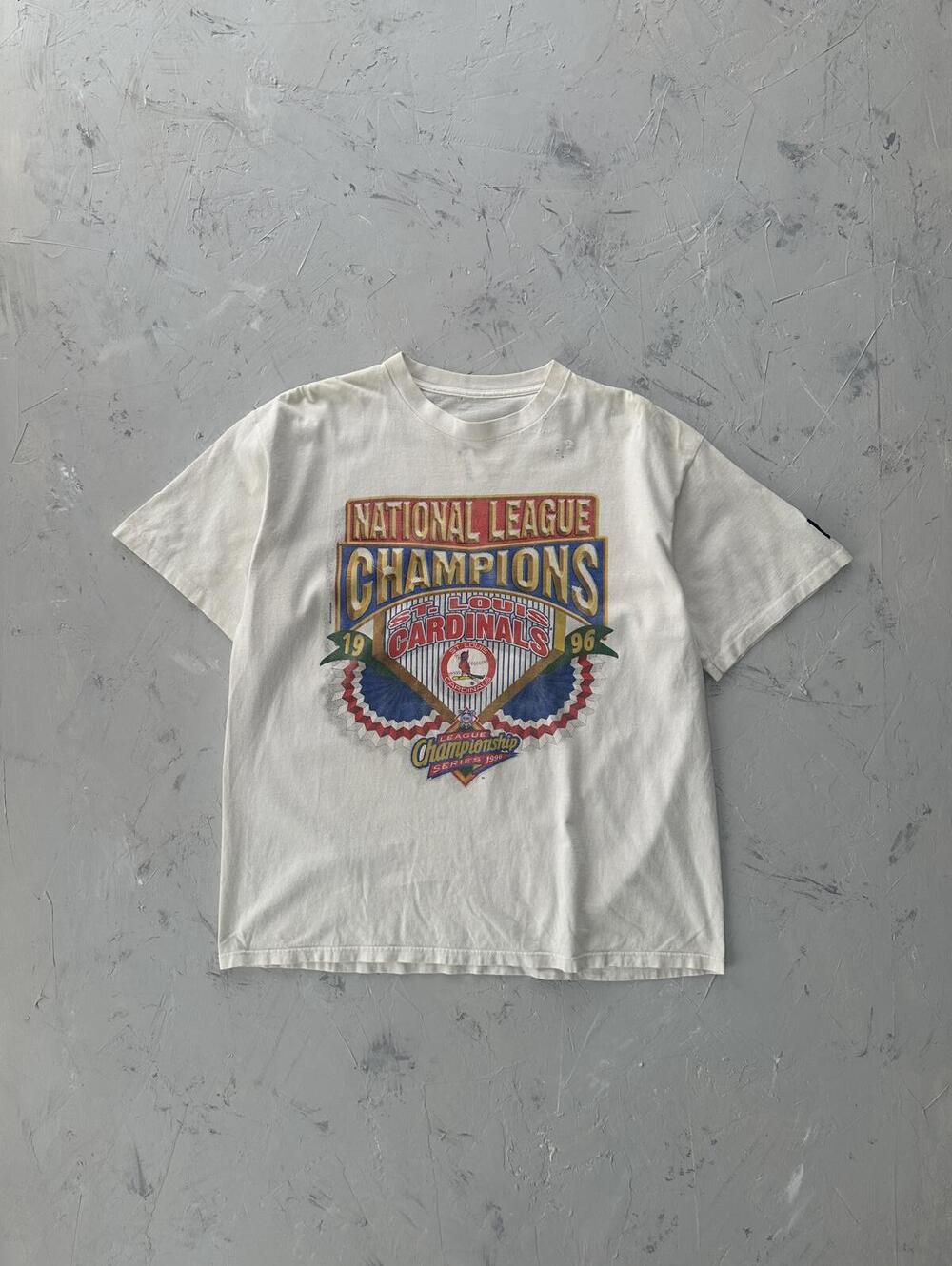 Vintage 90's Starter MLB St Louis Cardinals 1996 Champion Tee
